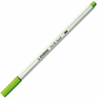 STABILO Filzstift Pen 68 brush 10er Pack - laubgrün