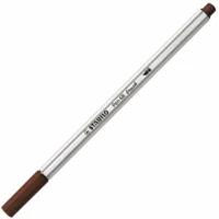 STABILO Filzstift Pen 68 brush 10er Pack - braun