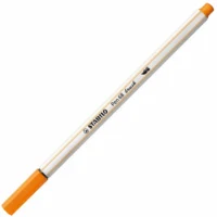 STABILO Filzstift Pen 68 brush 10er Pack - orange
