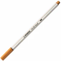 STABILO Filzstift Pen 68 brush 10er Pack - ocker dunkel