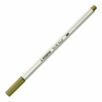STABILO Filzstift Pen 68 brush 10er Pack - schlammgrün