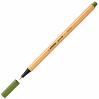 STABILO Fineliner point 88 – 10er Pack - moosgrün