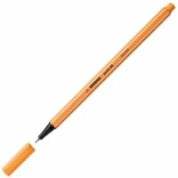STABILO Fineliner point 88 – 10er Pack - papaya
