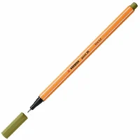 STABILO Fineliner point 88 – 10er Pack - schlammgrün