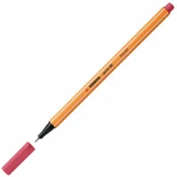 STABILO Fineliner point 88 – 10er Pack - erdbeerrot