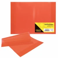 Idena Heftschoner DIN A4 rot aus Kunststoff 120 µm – 10er Set