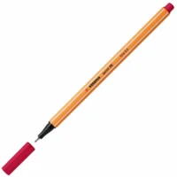 STABILO Fineliner point 88 – 10er Pack - dunkelrot