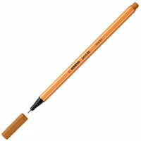 STABILO Fineliner point 88 – 10er Pack - ocker dunkel