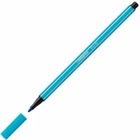 STABILO Filzstift Pen 68 10er Pack - hellblau