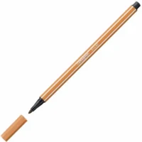 STABILO Filzstift Pen 68 10er Pack - ocker dunkel