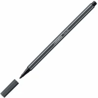 STABILO Filzstift Pen 68 10er Pack - schwarzgrau