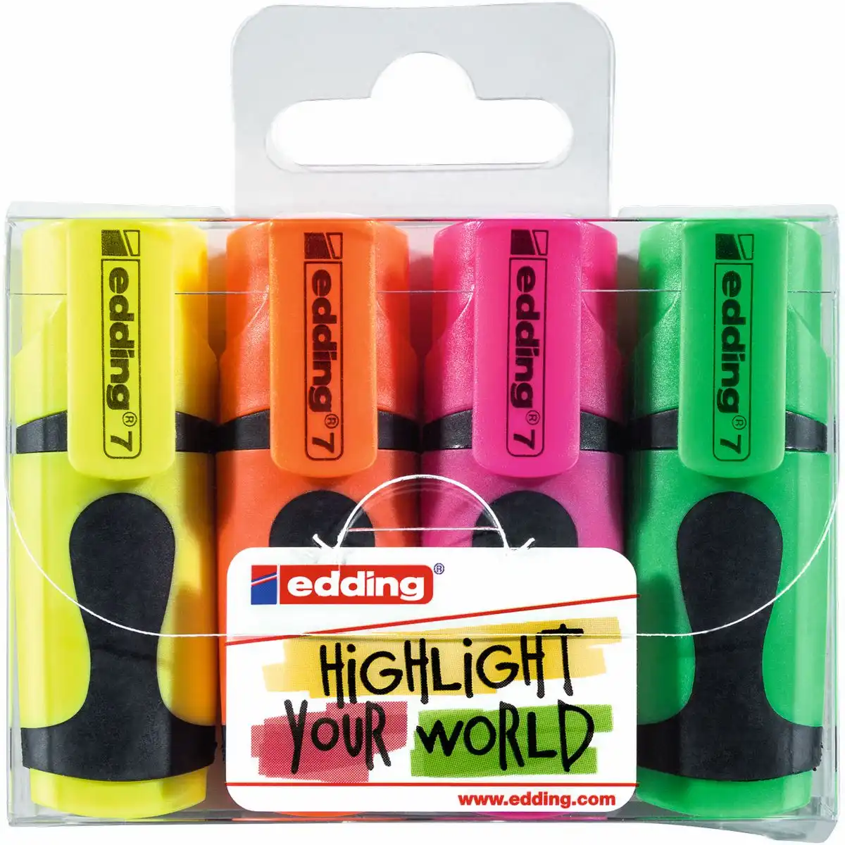 10008439_00 edding Textmarker mini 1-3mm 4 Stück