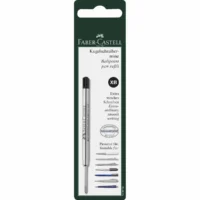 FABER-CASTELL Kugelschreibermine XB Blisterkarte - schwarz