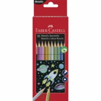 FABER-CASTELL Buntstifte Classic Colour metallic 10 Stück Kartonetui