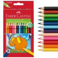 FABER-CASTELL Buntstifte Jumbo Kartonetui