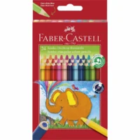 FABER-CASTELL Buntstifte Jumbo Kartonetui - 24 Stück