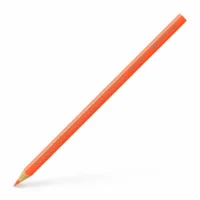FABER-CASTELL Buntstift Colour Grip mit Namensfeld 12er Pack - neonorange