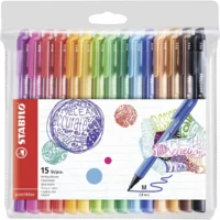 STABILO Filzschreiber pointMax - 15 Stück Kunststoffetui