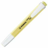 STABILO Textmarker swing cool pastell 10er Pack - pastell pudriges gelb