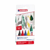 edding Textilmarker 4500 2-3mm 5 Stück Etui