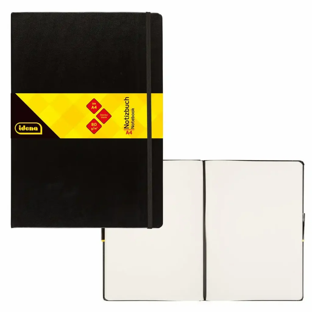 Idena Notizbuch 80g/m² 192 Seiten