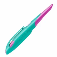 STABILO Schulfüller EASYbirdy A - Für Rechtshänder, türkis/neonpink
