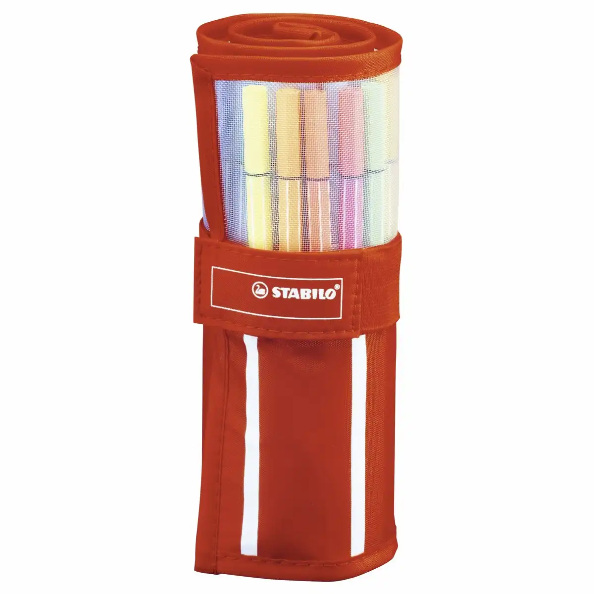 STABILO Filzstifte Pen 68 Rollerset 30 Stück Stoffetui
