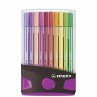 STABILO Filzstifte Pen 68 Premium Tischset Kunststoffbox - pink/anthrazit