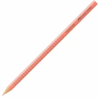 FABER-CASTELL Buntstift Colour Grip mit Namensfeld 12er Pack - fleischfarben mittel