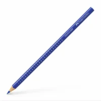 FABER-CASTELL Buntstift Colour Grip mit Namensfeld 12er Pack - ultramarin