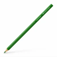 FABER-CASTELL Buntstift Colour Grip mit Namensfeld 12er Pack - permanentgrün