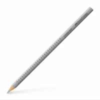 FABER-CASTELL Buntstift Colour Grip mit Namensfeld 12er Pack - kaltgrau IV