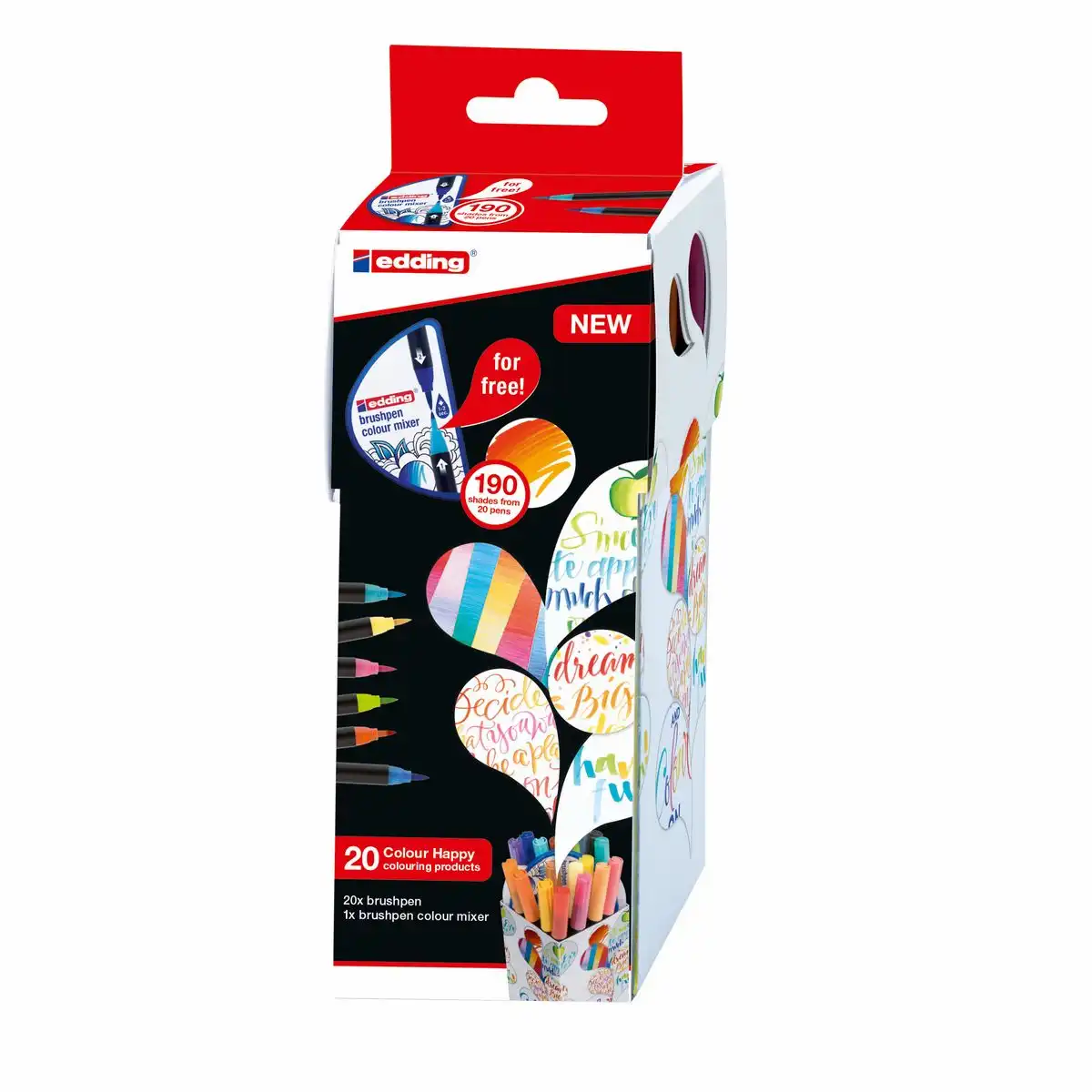 edding Brushpens Colour Happy e-1340 20+1 Stück