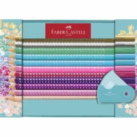 FABER-CASTELL Buntstifte Sparkle - Kartonetui, 21 Teile