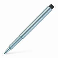FABER-CASTELL Tuschestift Pitt Artist Pen Metallic 10er Pack - blau