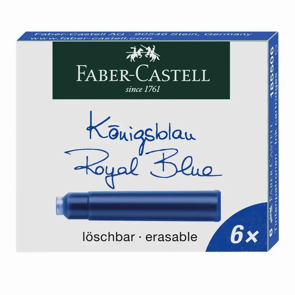 FABER-CASTELL Tintenpatrone 6 Stück