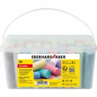 EBERHARD FABER Straßenmalkreiden - 50 Stück Eimer