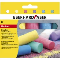 EBERHARD FABER Straßenmalkreiden - 6 Stück Kartonetui