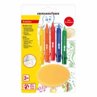 EBERHARD FABER Badkreiden mit Schwamm mini kids Club mehrfarbig 5 Teile