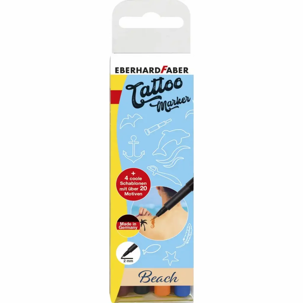 10128145_00 EBERHARD FABER Tattoostifte mit Schablone