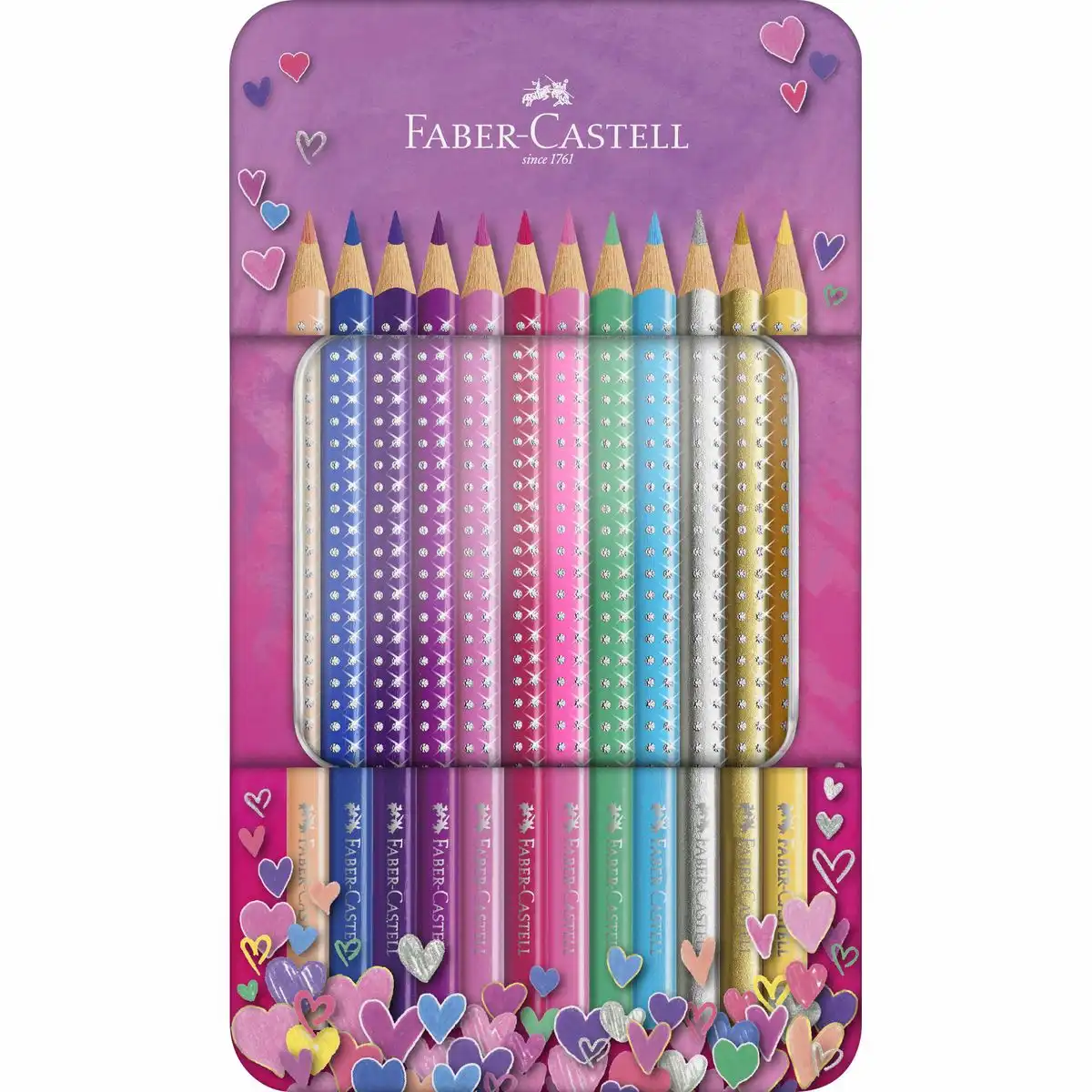 FABER-CASTELL Buntstifte Sparkle