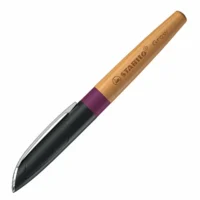 STABILO Füller Grow - schwarz/pflaumenrot/Kirsche