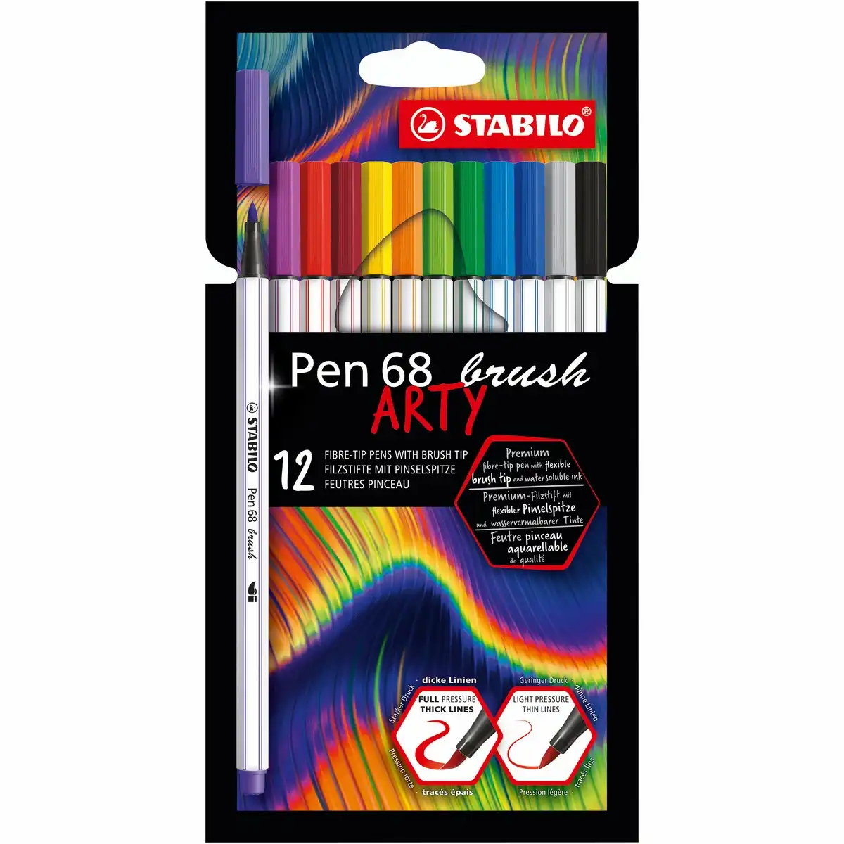 10142910_00 STABILO Filzstifte Pen 68 brush ARTY