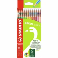 STABILO Buntstifte GREENcolors 17,5cm Kartonetui - 24 Stück