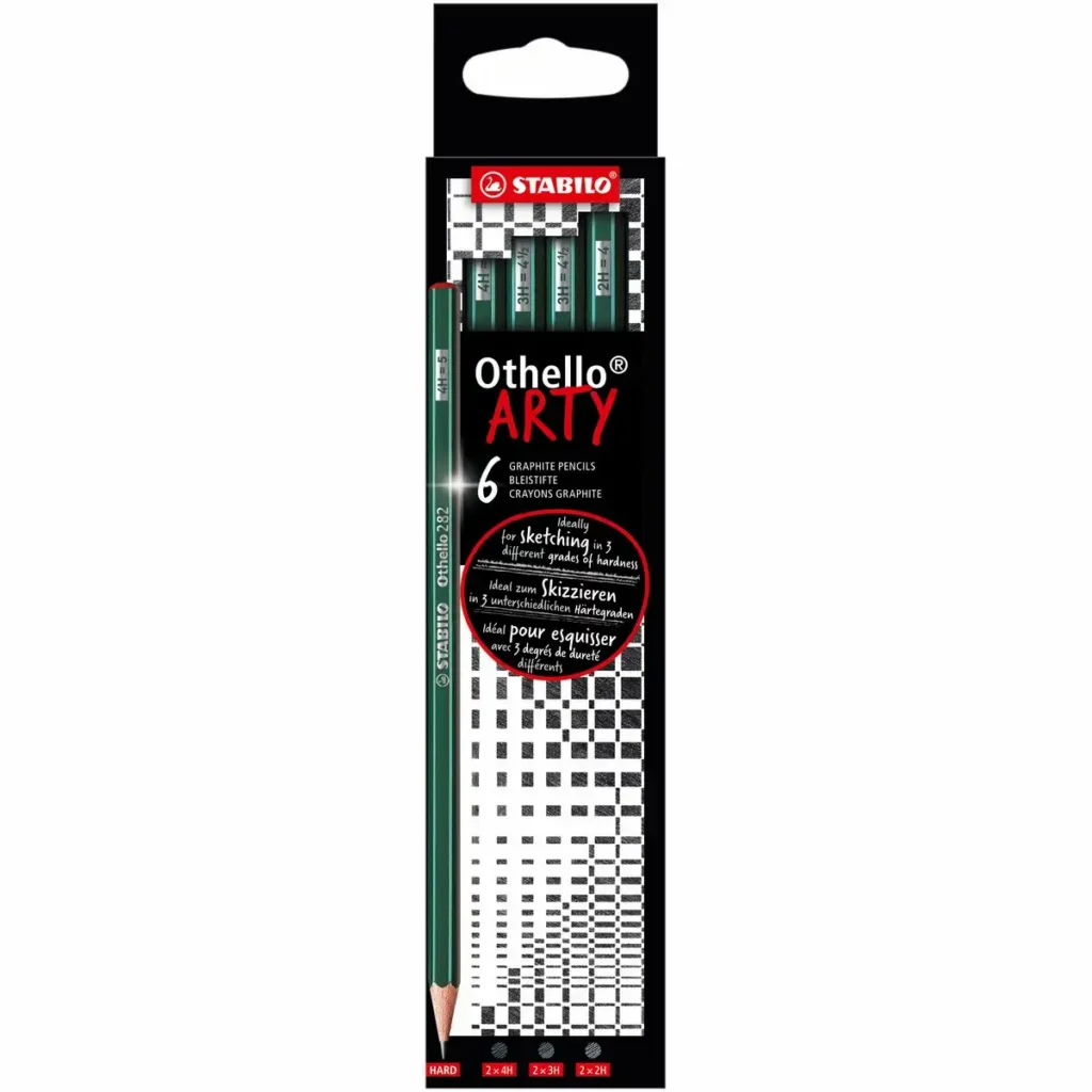 STABILO Bleistifte Othello ARTY 17