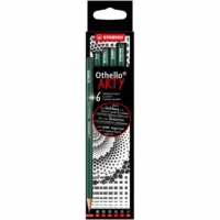 STABILO Bleistifte Othello ARTY 17,5cm 6 Stück Blister