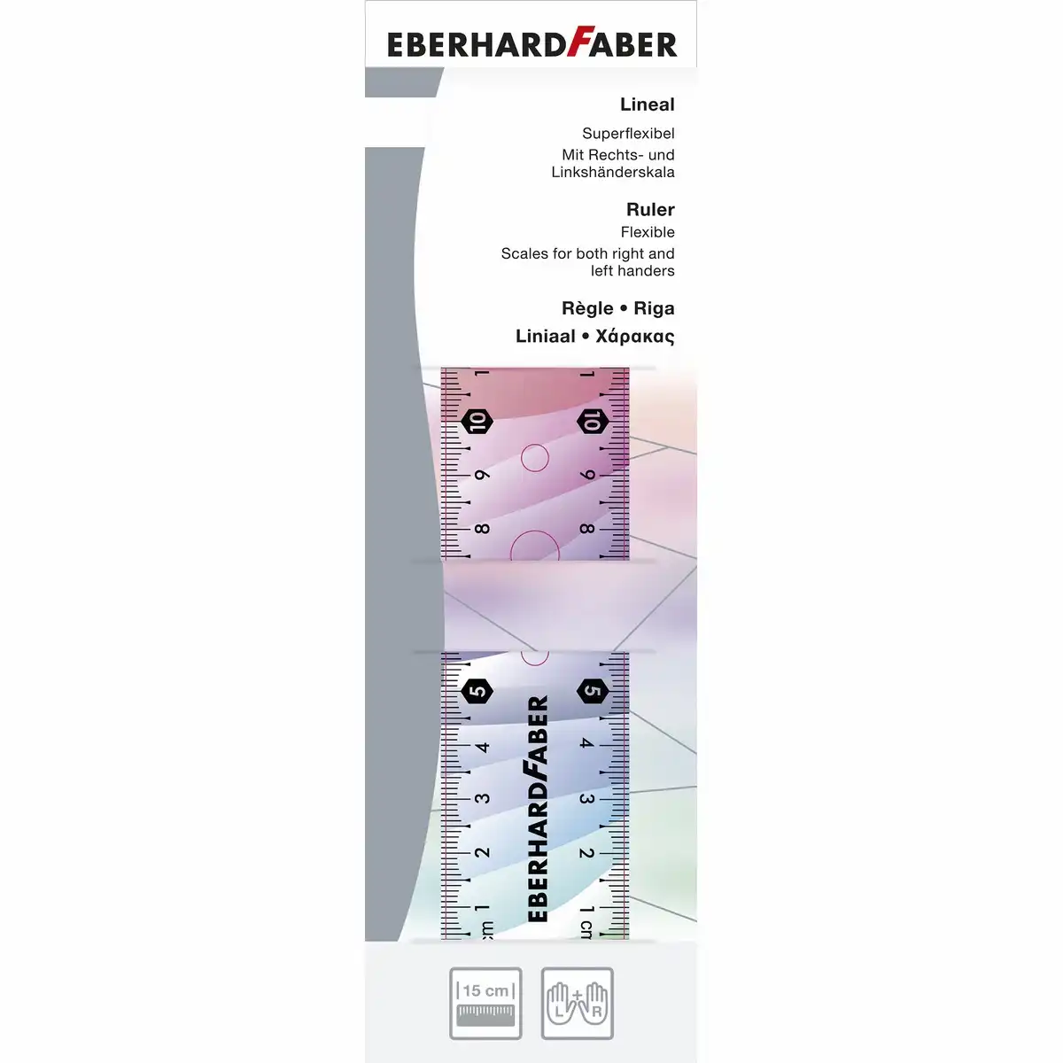 10148808_00 EBERHARD FABER Lineal Flexibel rainbow