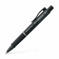 FABER-CASTELL Kugelschreiber Poly Ball View XB - schwarz