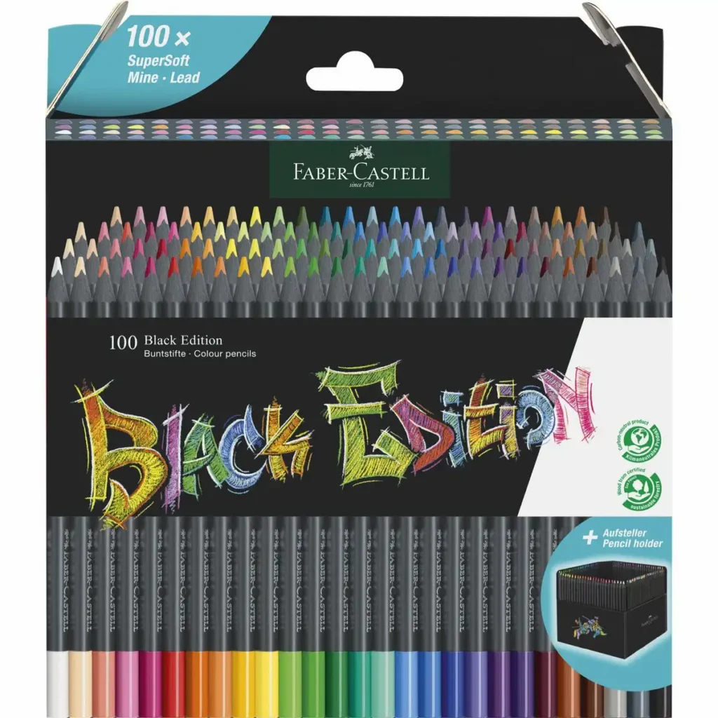 10154595_00 FABER-CASTELL Buntstifte Black Edition
