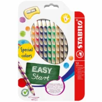 STABILO Buntstifte EASYcolors mit Spitzer 12 Stück
